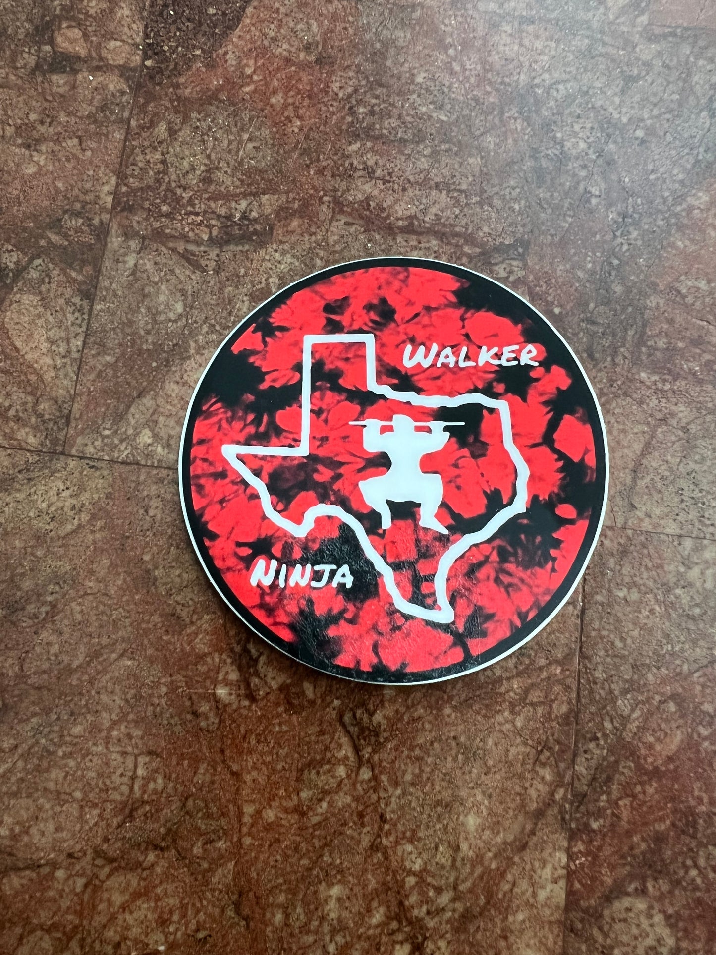 Walker Texas Ninja Sticker